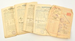 Cca 1890-1920 5 Db Marhalevél / 5 Bills Of Veal - Non Classés