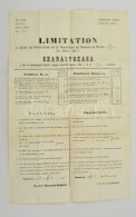 1858 Kaposvár, Hús- és Süteményárak Szabályozása A Megyei... - Sin Clasificación