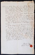 1827 Sopron, AdóbefizetésrÅ‘l Szóló Okmány, Viaszpecséttel - Non Classés