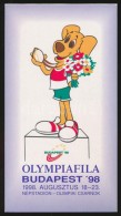 ** 1998 Olympiafila Levélzáró Bélyegfüzet - Non Classés
