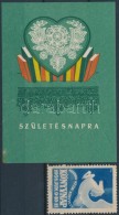 1938 Könyvnap és Születésnapra Levélzáró - Non Classés