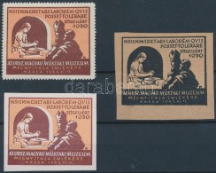 1943 Az Orsz. Magyar MÅ±szaki Múzeum Megnyitása Emlékére 3 Db... - Non Classés