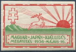 1936 Magyar-japán Kiállítás Megnyitása Levélzáró - Sin Clasificación