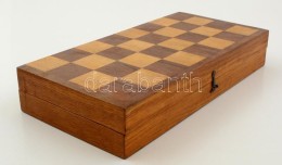 Fa Sakk Készlet Kompletten / Set Of Wood Chess - Autres & Non Classés