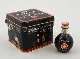 4 Db-os 0,05 L-es Zwack Unicum Díszdobozban - Autres & Non Classés