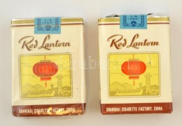 2 Db Bontatlan Csomag Red Lantern Kínai Cigaretta - Autres & Non Classés