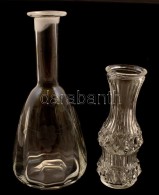 KiöntÅ‘ és Kis Váza, Hibátlanok, M:12 és 17,5 Cm - Verre & Cristal