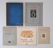 5 Db Ex Libris Katalógus Norvég, Olasz, Román és Német Nyelven, érdekes... - Autres & Non Classés