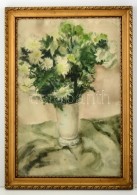 H. Nagy Katalin (?-): Csendélet. Akvarell, Papír, Jelzett, üvegezett Keretben, 50×34 Cm - Autres & Non Classés