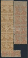 ** 1948 Mi 2b Block Of 10 + 3b Pair And Block Of 8  (Mi EUR 200,-++) - Otros & Sin Clasificación