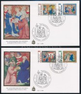 1995 Miniatúrák, Marco Polo Sor 2 Db FDC-n Mi 1167-1170 - Andere & Zonder Classificatie