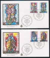 1994 Nemzetközi Családév Sor 2 Db FDC-n Mi 1118-1121 - Autres & Non Classés