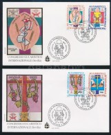 1993 Eucharisztikus Kongresszus, Sevilla Sor 2 Db FDC-n Mi 1093-1096 - Andere & Zonder Classificatie