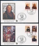 1992 Amerika Felfedezésének 500. évfordulója Sor 2 Db FDC-n Mi 1051-1055 - Otros & Sin Clasificación