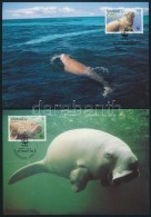 1988 WWF: Dugong Sor Mi 782-785 4 Db CM-en - Otros & Sin Clasificación