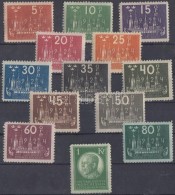 * 1924 8. UPU Kongresszus Sor Mi 144-158 W - Andere & Zonder Classificatie