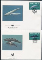 1983 WWF: Bálna Sor Mi 20-23 4 Db FDC-n - Autres & Non Classés