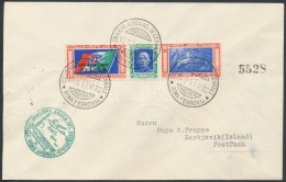 1933 Crociera Aerea Del Decennale Italia - Nord America Levél Reykjavikba Mi 445 I-LEON... - Andere & Zonder Classificatie