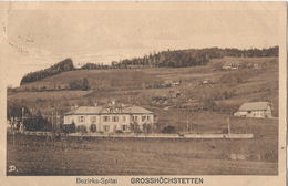 GROSSHÖCHSTETTEN → Seltene Karte Vom Bezirks-Spital Anno 1923 Abgestempelt, Geschrieben 1932 ???? - Grosshöchstetten 