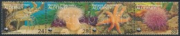 ** 1993 WWF: Tengeri Növények 4-es Csík Mi 61-64 + 4 Db FDC + 4 Db CM - Otros & Sin Clasificación