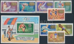 ** 1969 Nyári Olimpiák Bajnokai Sor Mi 530-537 + Blokk Mi 17 - Autres & Non Classés