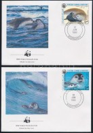 1986 WWF: Fóka Sor Mi 871-874 4 Db FDC-n - Autres & Non Classés