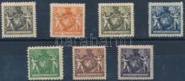 * 1921 Forgalmi Sor Mi 46-52 B (Mi EUR 100,-) - Autres & Non Classés