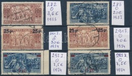 O 1933-1934 6 Db Bélyeg (Mi EUR 110,-) - Otros & Sin Clasificación