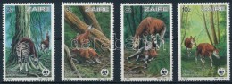 ** 1984 WWF: Okapi Sor Mi 875-878 - Autres & Non Classés