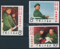 O 1967 Mao Ce-tung (II) Sor Mi 990-992 - Autres & Non Classés