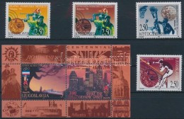 ** 1996 Nyári Olimpia Sor Mi 2793-2796 + Blokk Mi 44 - Autres & Non Classés