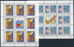 ** 1993 Gyerekrajzok Kisívsor Mi 2599-2600 - Autres & Non Classés