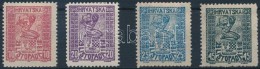 * 1918 Horvát Kiadású Forgalmi Sor Mi 51-54 - Otros & Sin Clasificación