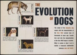 ** 2012 Kutyafélék Evolúciója Kisív Mi 8319-8323 - Andere & Zonder Classificatie