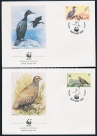 ** 1991 WWF Madadarak Sor + 4 FDC + 4 CM Mi 619-622 - Autres & Non Classés