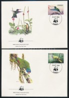 1984 WWF: Madarak Sor  4 Db FDC-n Mi 836-839 - Otros & Sin Clasificación