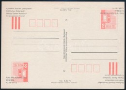 1986 Díjjegyes Húsvéti Képeslap Fordított állású... - Autres & Non Classés