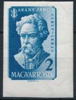 ** 1957 Arany János Vágott ívsarki Bélyeg (5.000) - Andere & Zonder Classificatie