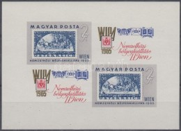 ** 1965 WIPA Vágott Kisív (4.500) - Andere & Zonder Classificatie