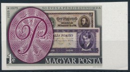 ** 1976 50 éves A Pénzjegynyomda Vágott ívszéli Bélyeg (1.800) - Otros & Sin Clasificación