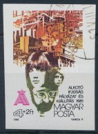 O 1981 Ifjúság Vágott Bélyeg - Otros & Sin Clasificación