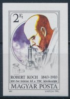 ** 1982 Robert Koch Vágott Bélyeg - Autres & Non Classés