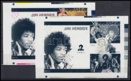 ** 2012/24 Jimi Hendrix Cromalin Emlékívpár (120.000) - Andere & Zonder Classificatie