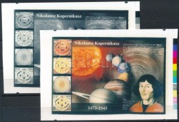 ** 2013/09 Kopernikusz Cromalin Emlékívpár Garancia Bélyegzéssel (120.000) - Andere & Zonder Classificatie