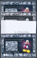 ** 2014/12 Mickey Mouse 4 Db-os Emlékív Garnitúra (28.000) - Autres & Non Classés