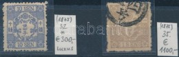 * O 1875 Klasszikus összeállítás, 2 Db Bélyeg (Mi EUR 1.400,-) - Autres & Non Classés