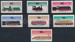 ** Németország, Németország - Berlin 1975 2 Klf Vonat Sor Mi 488-491 + 836-838 (Mi 839... - Autres & Non Classés