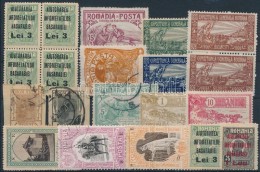 ** * O Románia 1906 Összeállítás, Benne 20 Db Klf Bélyeg Stecklapon - Autres & Non Classés