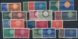 ** Europa CEPT 1960 12 Ország 24 Klf Bélyeg - Autres & Non Classés