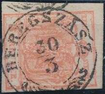 O 1850 3kr MP III. Teljes / Szép Szélekkel / With Nice Margins 'BEREGSZÁSZ' - Autres & Non Classés